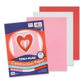 Art & Craft Paper | Pacon P6683 Tru-Ray 9 x 12 70 lb. Text Weight Construction Paper - Assorted Valentine Colors (150/Pack) image number 2