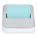 Sticky Notes & Post it | Post-it Pop-up Notes Super Sticky STL-330-W Steel Top Dispenser for 3 x 3 Pads - White/Steel (1/Pack) image number 2