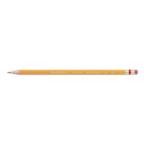 Back to School Sale | Paper Mate 2207846 EverStrong No. 2 Pencils - Black Lead/Yellow Barrel (24/Pack) image number 0
