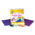 Arts & Crafts Supplies | Pacon P0072200 30 lbs. Bond Weight 9 in. x 9 in. Origami Paper - Assorted Bright Colors (40/Pack) image number 1