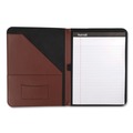 Notebooks & Pads | Samsill 71716 8-1/2 in. x 11 in. Contrast Stitch Leather Padfolio Leather - Tan image number 4