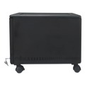 Office Filing Cabinets & Shelves | Storex 61264B01C 1 Legal/letter-Size File Drawer 14.75 in. x 18.25 in. x 12.75 in. Single-Drawer Mobile Filing Cabinet - Black image number 2