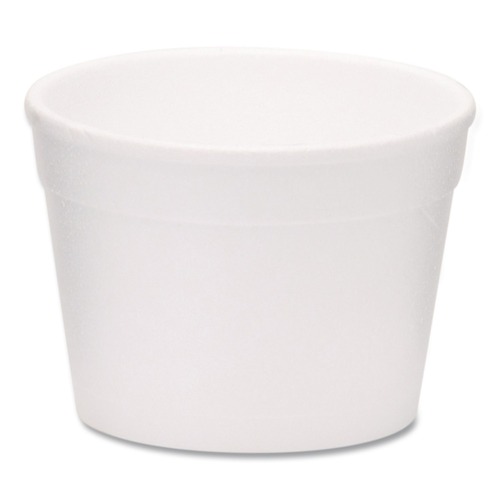 Bowls and Plates | WinCup 221994 4 oz Tall Style Foam Bowls - White (1000/Carton) image number 0