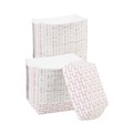 Just Launched | Boardwalk BWK30LAG250 2.5 lbs. Capacity Paper Food Baskets - Red/White (500/Carton) image number 1