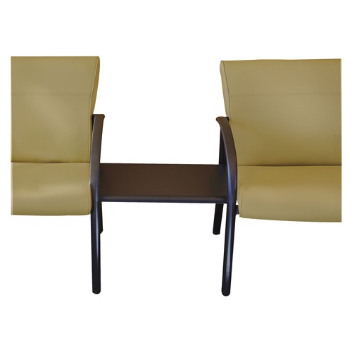 Office Desks & Workstations | La-Z-Boy Contract 93286 Gratzi Reception Series 23 in. W x 16.5 in. D x 16.5 in. H Ganging Table - Rectangular Black image number 0