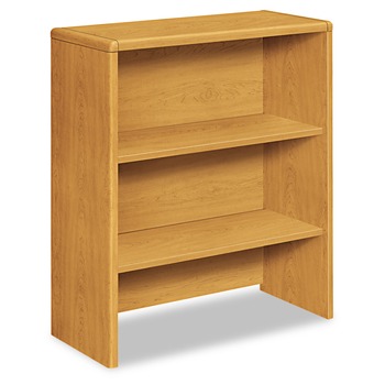 HON H107292.CC 32.63 in. x 14.63 in. x 37.13 in. 10700 Series Bookcase Hutch - Harvest