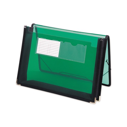 Just Launched | Smead 71951 1 Section 2.25 in. Expansion Poly Wallet - Letter Size, Translucent Green image number 0