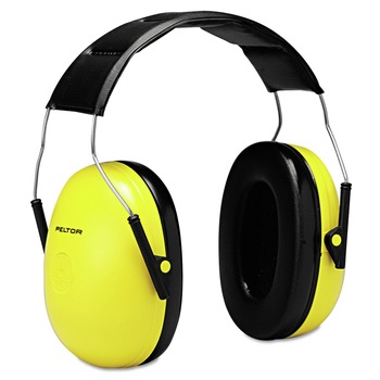 3M H9A Optime 98 H9A 25 dBA NRR Earmuffs - Yellow/Black