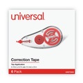 Tape Dispensers | Universal UNV75606 0.2 in. x 315 in. Correction Tape Dispenser (6/Pack) image number 0