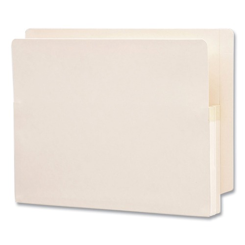 File Folders | Smead 75114 1.75 in. Expansion Manila End Tab File Pockets - Letter, Manila (25/Box) image number 0