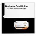 Report Covers & Pocket Folders | Universal UNV56416 11 in. x 8.5 in. Laminated Two-Pocket Folder with 100-Sheet Capacity - Black (25/Pack) image number 2