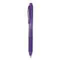 Pens | Pentel BL107-V 0.7 mm EnerGel-X Gel Pen - Medium/Violet Ink/Translucent Violet/Violet Barrel (1-Dozen) image number 3