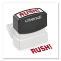 Stamps & Stamp Supplies | Universal UNV10069 Pre-Inked RUSH Message Stamp - Red image number 3