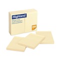Labels | Highland 6609 4 in. x 6 in. Note Ruled Self-Stick Notes - Yellow (12/Pack) image number 0