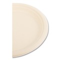 Bowls and Plates | Boardwalk BWKPLATE9NPFA 9 in. Diameter Bagasse PFAS-Free Dinnerware Plate - Tan (500/Carton) image number 10