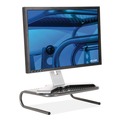 Monitor Stands | Allsop 30165 Metal Art Jr. 14.75 in. x 11 in. x 4.25 in. Monitor Stand - Black image number 3