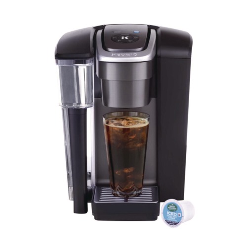 Food Service | Keurig 5000380411 K1550 Single-Serve K-Cup Brewing System with Brew Over Ice - Black image number 0