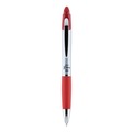 Pens | Zebra 22430 1 mm Retractable Medium Z-Grip MAX Ballpoint Pen - Red Ink, Silver/Red Barrel (1-Dozen) image number 1