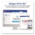 Label & Badge Holders | Avery 02921 2-1/4 in. x 3-1/2 in. Secure Horizontal Top Clip-Style Badge Holders - Clear (50/Box) image number 2