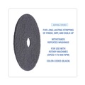 Just Launched | Boardwalk BWK4020HIP 20 in. Diameter High Performance Stripping Floor Pads - Black (5/Carton) image number 4