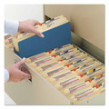 File Folders | Smead 73235 5.25 in. Expansion Colored File Pockets - Letter Size/Blue image number 4