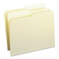 Just Launched | Smead 10320 Interior File Folders with Assorted 1/2-Cut Tab Positions - Letter, Manila (100/Box) image number 0