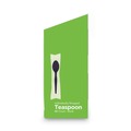 Cutlery | Dixie TM5W540 Grab&rsquo;N Go Wrapped Cutlery Teaspoons - Black (90/Box, 6 Box/Carton) image number 7
