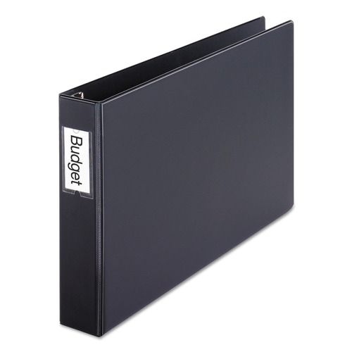 Binders | Cardinal 12132V4 Premier Easy Open 11 in. x 17 in. 2 in. Capacity 3 Rings Locking Slant-D Ring Binder - Black image number 0