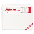 Dividers &amp; Tabs | Avery 20416 11 in. x 8.5 in. 5-Tab 3-Hole Punched Customizable Print-On Dividers - White (30/Box) image number 0