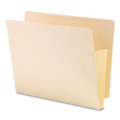 File Folders | Smead 75150 3.5 in. Expansion Letter Size End Tab TUFF Pockets - Manila (10/Box) image number 0