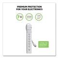Surge Protectors | Belkin BE107200-06 2320 J 7 AC Outlets 6 ft. Cord Home/Office Surge Protector - White image number 2