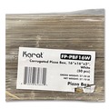 Food Trays, Containers, and Lids | Karat FP-PBF16W 16 in. x 16 in. x 1.97 in. Corrugated Paper Boxes - White/Brown (50/Bundle) image number 6