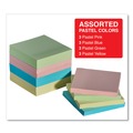 Sticky Notes & Post it | Universal UNV35669 3 in. x 3 in. Self-Stick Note Pads - Assorted Pastel Colors (12/Pack) image number 3