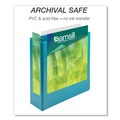 Binders | Samsill U86877 Earth's Choice Plant-Based Economy 11 in. x 8.5 in. 3-Ring View Binders with 3 in. Capacity - Teal (2/Pack) image number 2