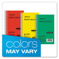 Notebooks & Pads | Ampad 25-095R 5 in. x 3 in. Sheets Narrow Rule Memo Books - Randomly Assorted Cover Colors image number 3