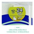 Paper Towels and Napkins | Windsoft SOD418231 11 in. x 6 in. 2-Ply Premium Kitchen Roll Towels - White (110/Roll, 12 Rolls/Carton) image number 6