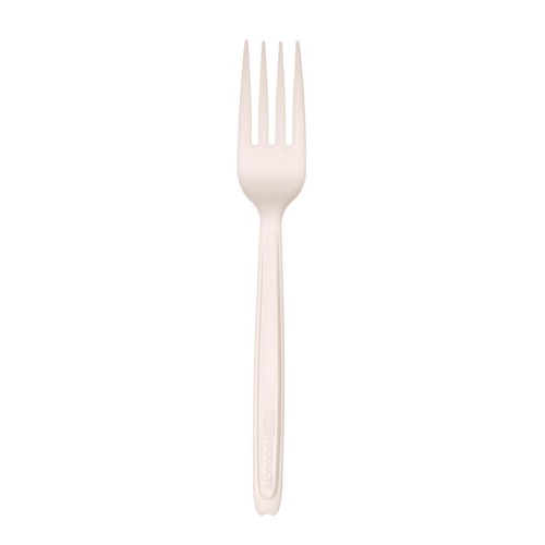 Cutlery | Eco-Products EP-CE6FKWHT 6 in. Fork for Cutrelease Dispensing System - White (960-Piece/Carton) image number 0