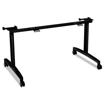 OFFICE DESKS AND WORKSTATIONS | HON HMBFLIP30L.C.P Huddle 51.63 in. W x 23.5 in. D x 28.38 in. H Flip-Top Base for 30 in. Deep Table Tops - Black