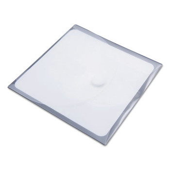  | Baumgartens BAU61801 1 Disc Capacity CD Pocket - Clear/White (5/Pack)