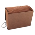 Just Launched | Smead 70318 TUFF 1/21-Cut Tab A to Z Expanding Wallet with Elastic Cord Closure - Letter, Redrope image number 1