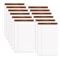 Notebooks & Pads | TOPS 7573 50-Sheet 8.5 in. x 14 in. Wide/Legal Rule "The Legal Pad" Ruled Perforated Pads - White (1-Dozen) image number 0