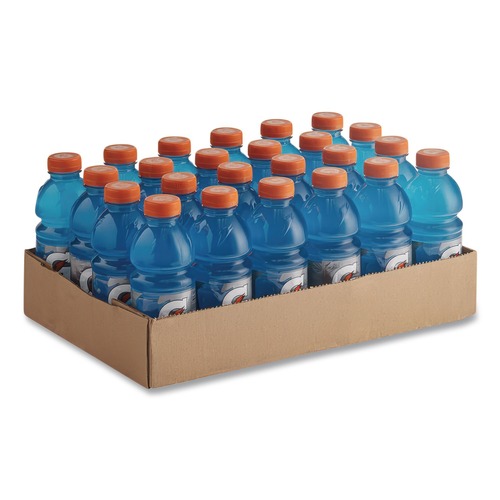 Beverages & Drink Mixes | Gatorade QUA32481 G-Series 20 oz. Bottle Perform 02 Thirst Quencher - Cool Blue (24/Carton) image number 0