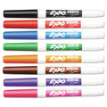 Washable Markers | EXPO 86601A Low-Odor Bullet Tip Dry-Erase Marker - Fine/Assorted Colors (8/Set) image number 1