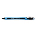 Pens | Schneider 150201 Slider Memo XB Extra-Bold 1.4 millimeter Stick Ballpoint Pen - Black Ink/Black/Light Blue Barrel (10/Box) image number 3