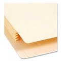 File Folders | Smead 75150 3.5 in. Expansion Letter Size End Tab TUFF Pockets - Manila (10/Box) image number 3