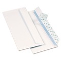 Envelopes & Mailers | Quality Park QUA69122B Redi-Strip 4.13 x 9.5 Commercial Flap Security Tinted Envelope - White (1,000/Carton) image number 0
