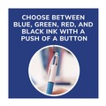 Pens | BIC MM11 AST 4-Color Medium 1 millimeter Retractable Ballpoint Pen - Multicolor Ink/Blue/White Barrel image number 1