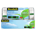 Back to School Sale | Scotch 6123 0.75 in. x 50 ft. 1 in. Core Magic Greener Tape with Dispenser - Clear (6/Pack) image number 4