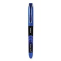 Pens | Zebra 48320 Fine 0.6 mm Fountain Pen - Blue Ink, Black/Blue Barrel (1 Dozen) image number 1
