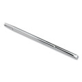 Office Presentation Supplies | Apollo V18001 Slimline Pen-Size Pocket Pointer with Clip, Extends to 24.5 in. - Silver image number 4
